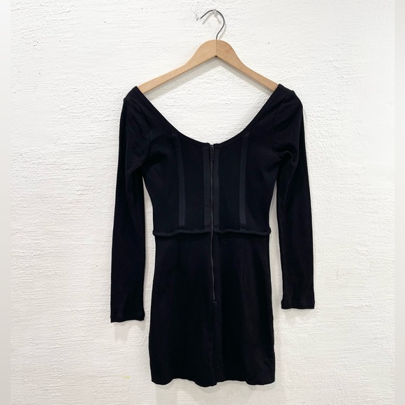 Dion Lee Black Corset Mini Dress - Picture 5 of 5